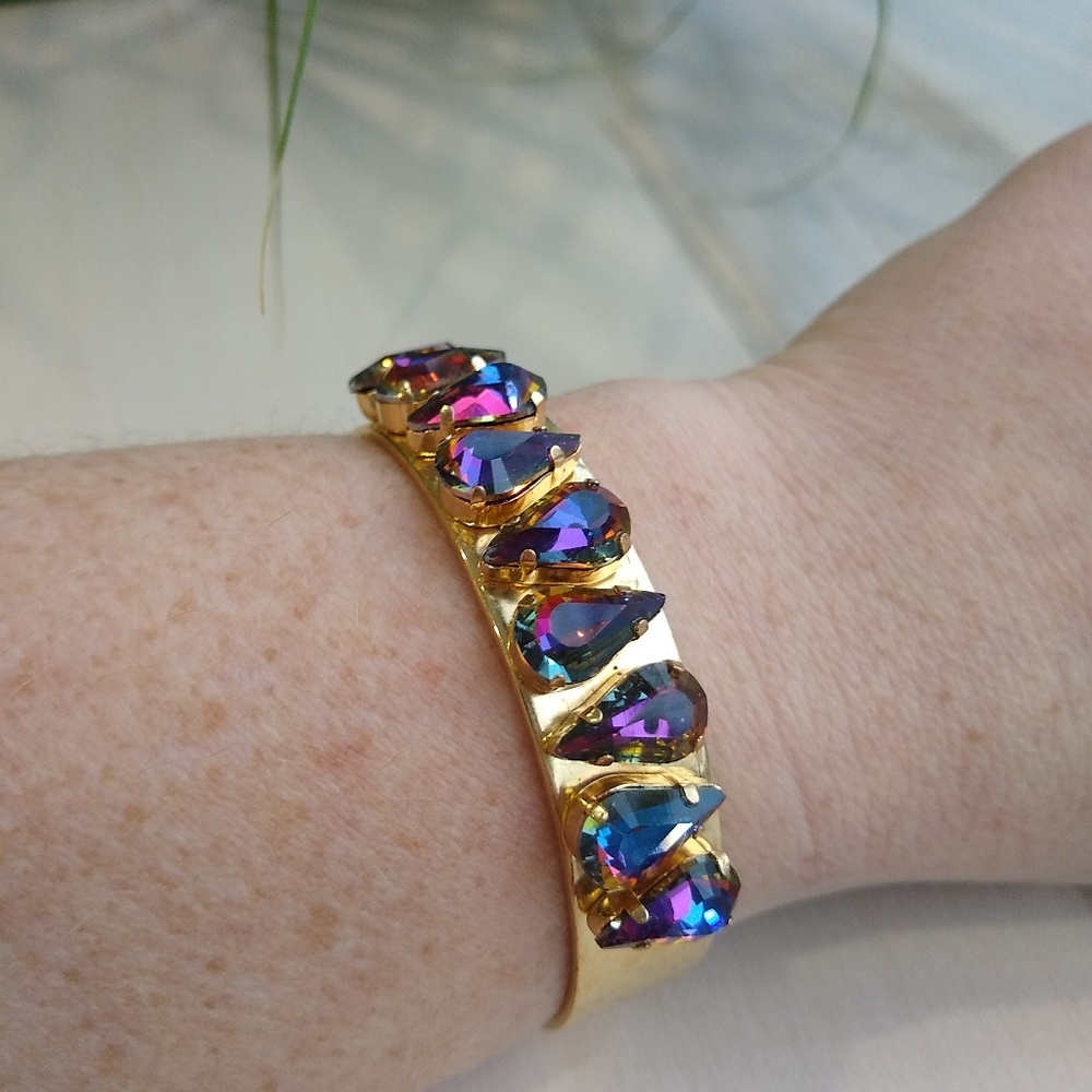 Shelly Brown Swarovski Mermaid Cuff